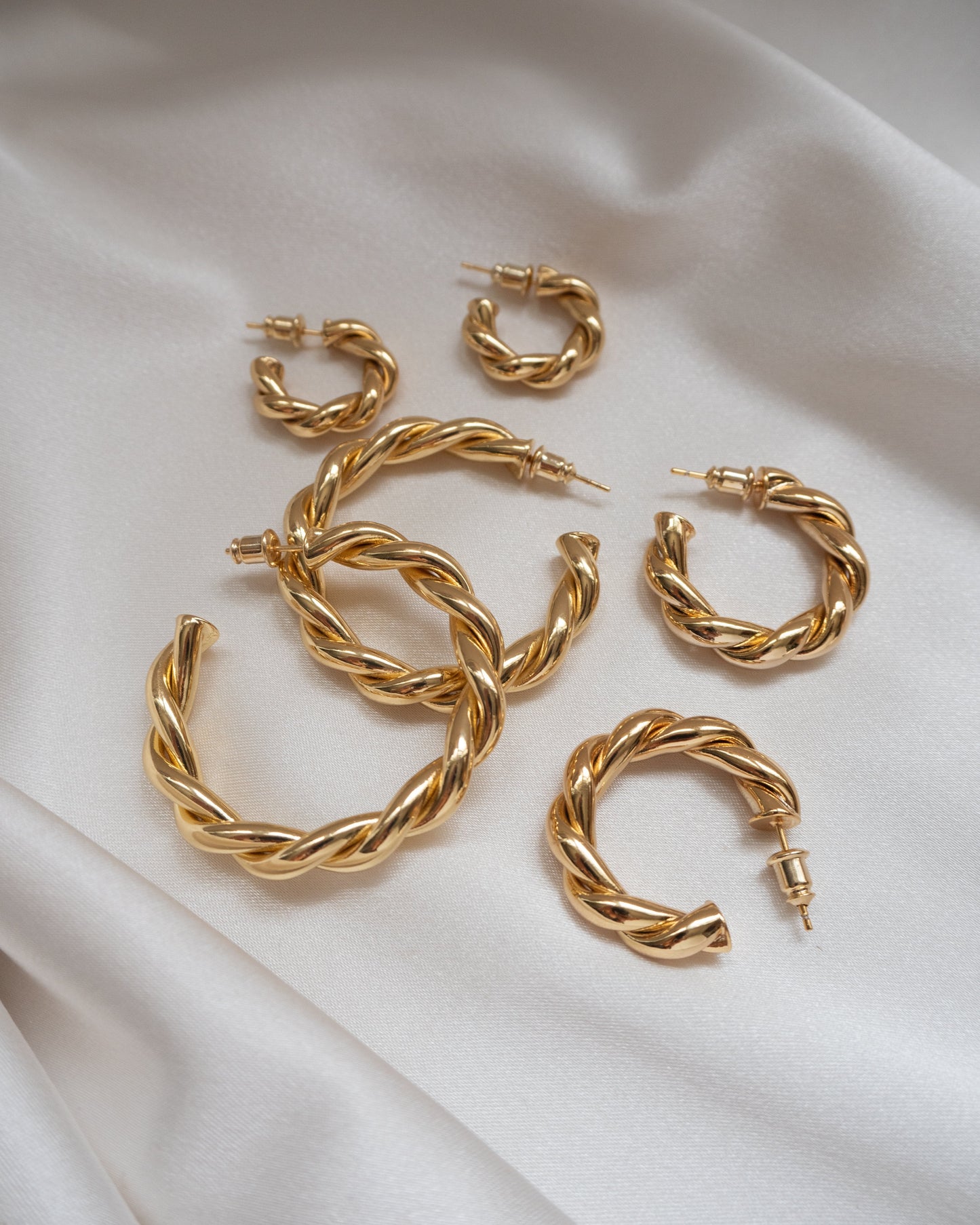 Vera Gold Hoops | Small