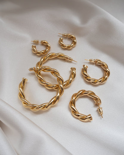 Vera Gold Hoops | Small