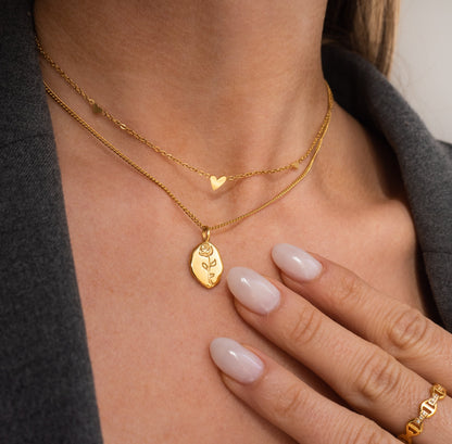 Annie Necklace | Gold
