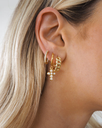 Willow Gold Hoops | Small