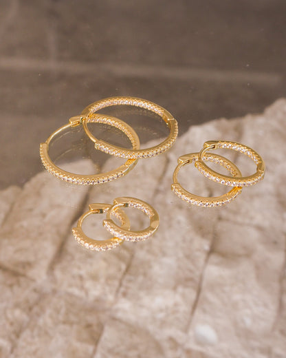 Willow Gold Hoops | Small