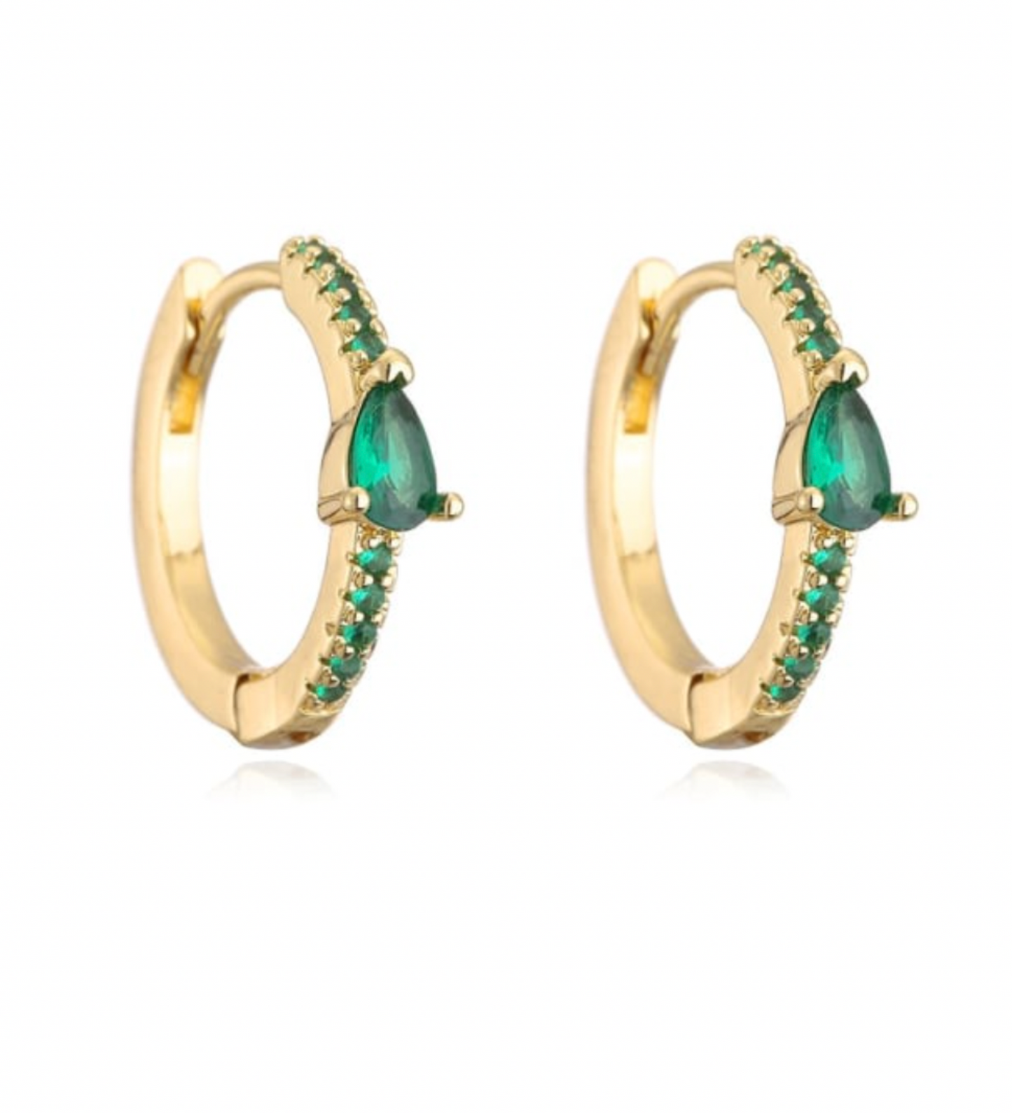 Devina Hoops | Emerald