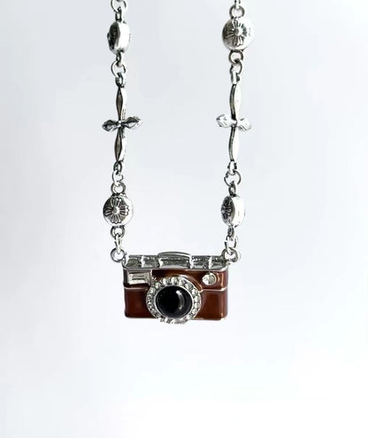 Memory Camera Necklace