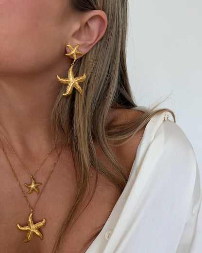 Starfish Earrings | Large